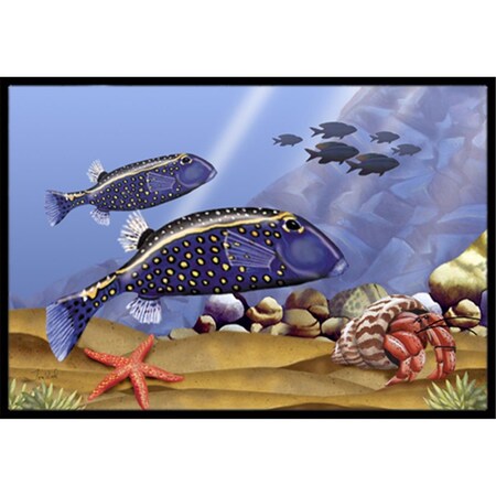 Carolines Treasures Undersea Fantasy 8 Indoor and Outdoor Mat- 18 x 27 in. PTW2033MAT